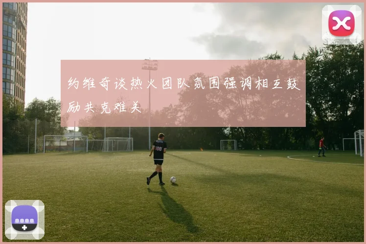 约维奇谈热火团队氛围强调相互鼓励共克难关